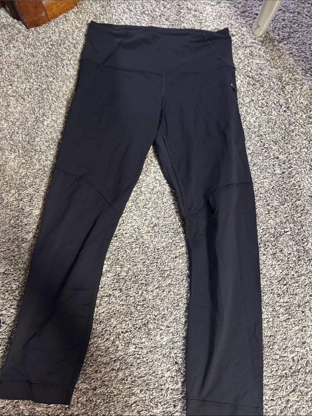 Lululemon High-Waist Black Workout Leggings